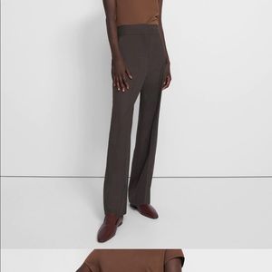 Theory Size 8 High Waisted Wool Pants. Excellent Condition.
